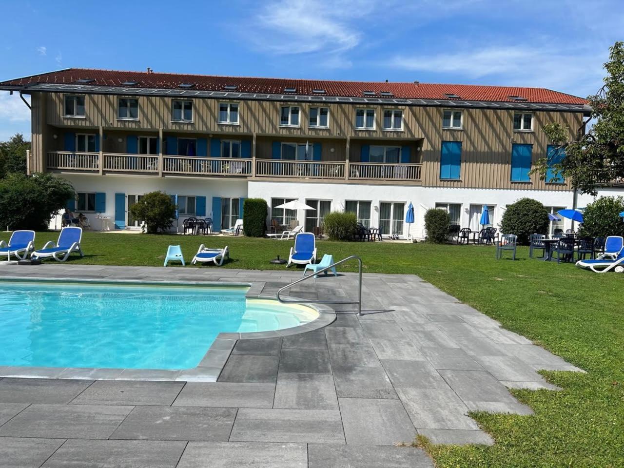 Gabi Mit Pool Und Sauna Übersee Екстериор снимка