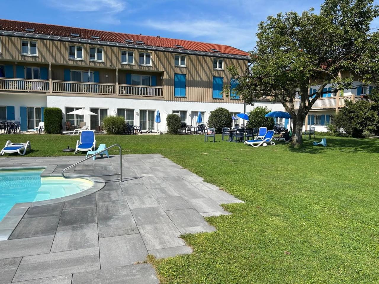 Gabi Mit Pool Und Sauna Übersee Екстериор снимка
