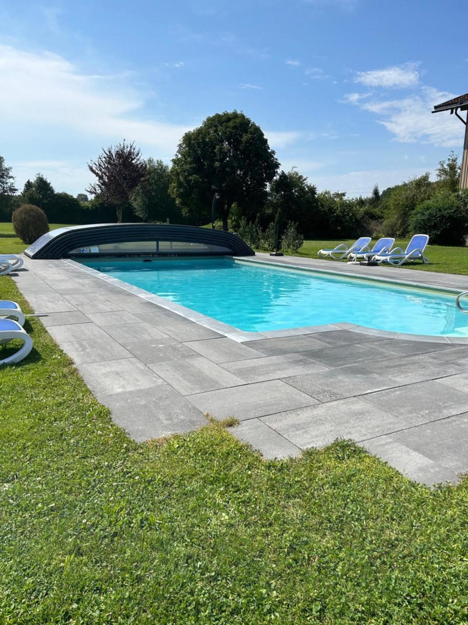Gabi Mit Pool Und Sauna Übersee Екстериор снимка